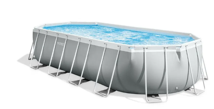 Prism Frame™ 20′ x 10′ x 48″ Oval Above Ground Pool Set